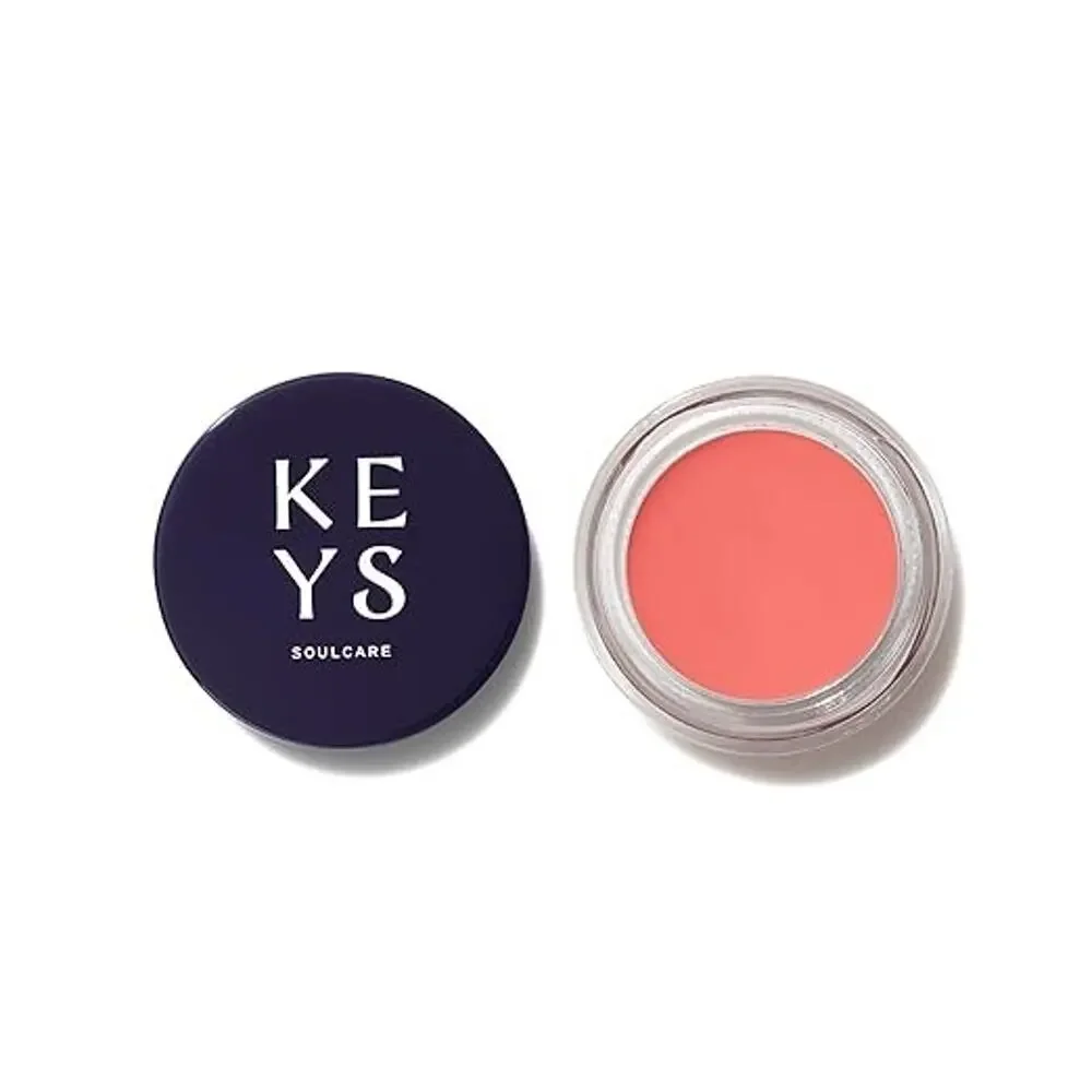 Keys Soulcare Awakened Peachy Pink Sheer Flush‎ Cheek Tint 0.14 oz New